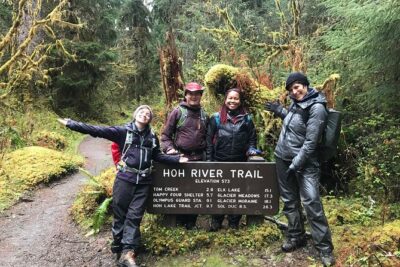 3 Days in Olympic National Park from Seattle: Silent Forest - Hoh Rainforest - Day 1: Old-growth at Lake Quinault, then the coast with campfire dinner