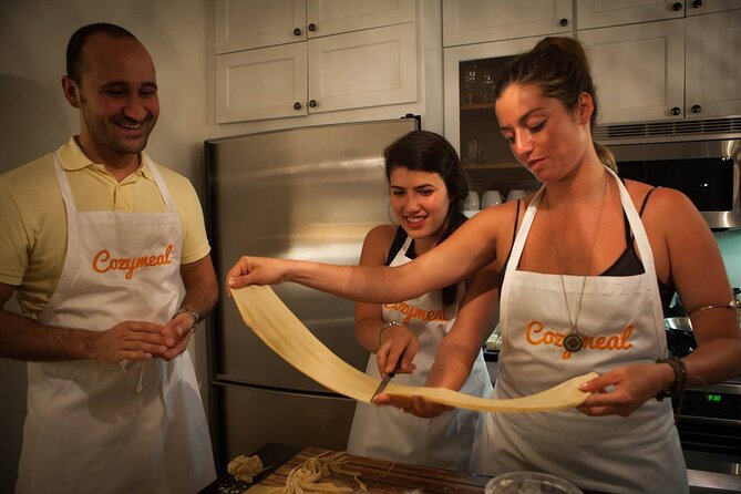Authentic Italian Cooking Class in Seattle (5-Course Meal) - A small Seattle kitchen setup with real teaching energy