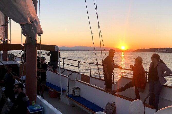 Evening Colors Sunset Sail Tour in Seattle - Hoisting the sails: hands-on fun that actually feels authentic