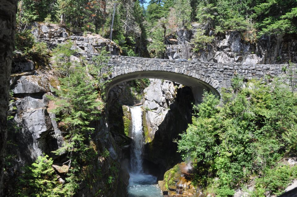 From Seattle: Customized Mount Rainier Tour - Nisqually River stops and Christine Falls: where the water steals the show