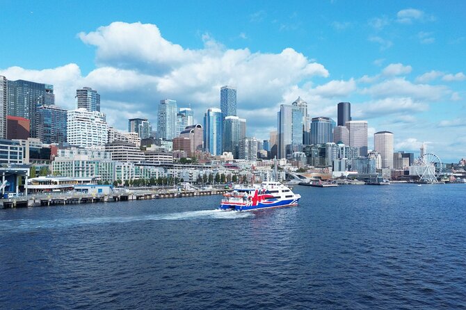 From Seattle: Round Trip by High Speed Ferry to Victoria, BC - Onboard Comfort: Economy seats, tables, cafe, and duty-free