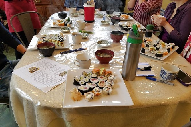Hands on Sushi Rolls class - Lunch (and dinner) built around what you made