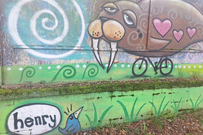 Henry Art Tours-Come See the Fun Side of Seattle Art/Pubs/History - Greenwood: From Fruit Trees to Big, Colorful Henry Walls