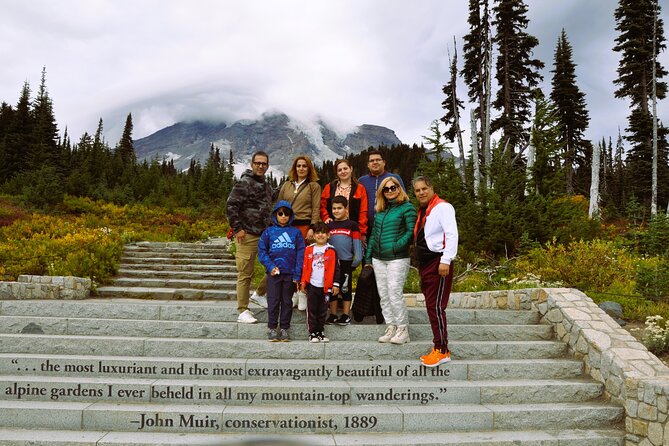 Mount Rainier Customized Tour from Seattle - Christine Falls to Narada Falls: quick looks, big drama