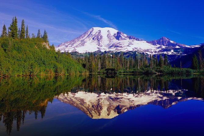 Mt. Rainier Day Tour from Seattle - The weather-driven bonus stops: Reflection Lakes and Tipsoo Lake
