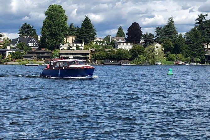One-Hour Private Seattle Sightseeing Cruise - BYOB! - Gas Works Park on the shoreline: industrial Seattle, calmer