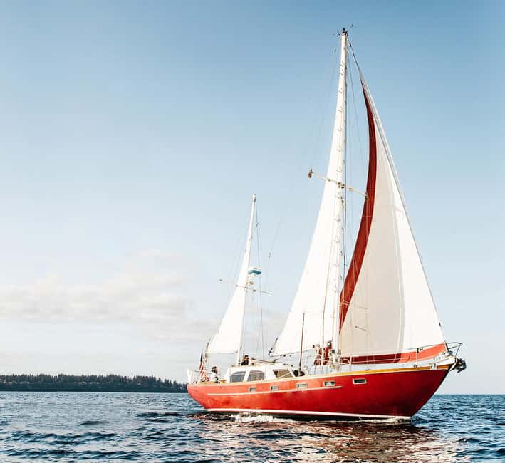 Sail Bainbridge Island & Seattle Waters - Classic Sailboat - A private ketch sail that actually feels local