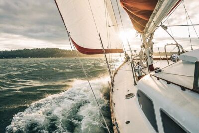 Sail Bainbridge Island & Seattle Waters - Luxury Classic Sailboat - Captain Ben: the calm expertise behind a smooth two-hour sail