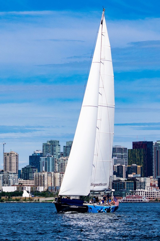 Seattle: 2 Hour Sailing Cruise - The Crew Makes It: Sails, Stories, and Real Sailing Skill