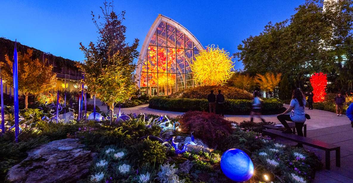 Seattle: Chihuly Garden and Glass Entry Ticket - Your path through the Glasshouse: where the whole visit clicks
