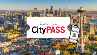 Seattle CityPASS®: Save up to 46% at 5 Top Attractions - Space Needle: two top visits in 24 hours (use it for sunset or night)