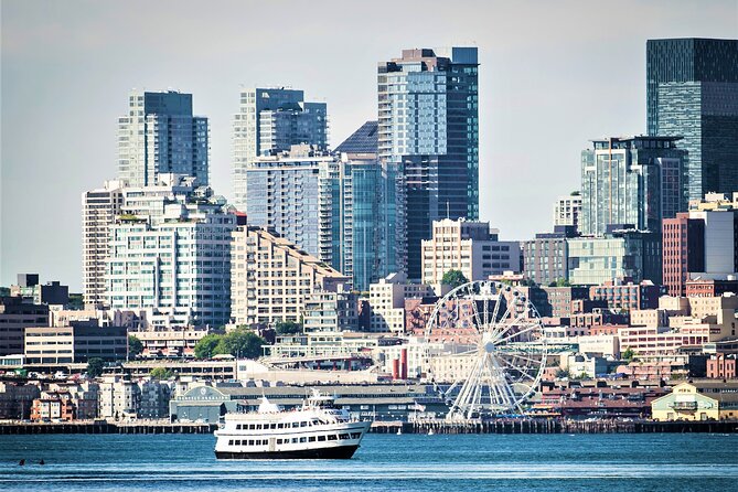 Seattle Land and Sea Tour Experience - MoPOP to Amazon Spheres: start with the skyline brain-on