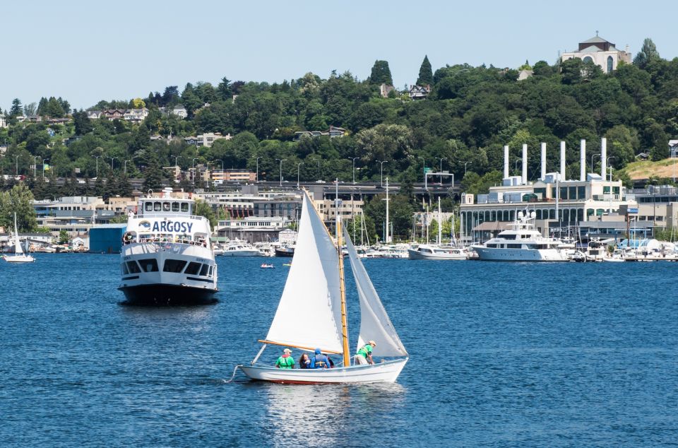 Seattle: Locks Cruise with Live Narration - Stop 5: Space Needle From the Water