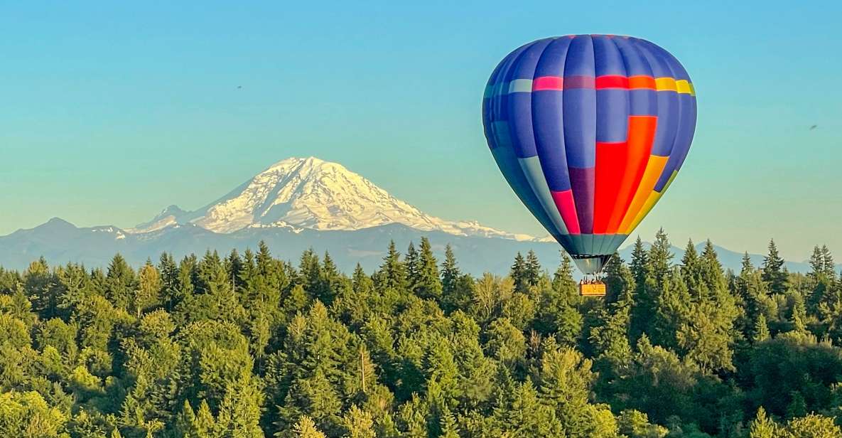 Seattle: Mt. Rainier Sunset Balloon Ride with Champagne - Watch the Balloon Inflate: The Part You’ll Remember Most