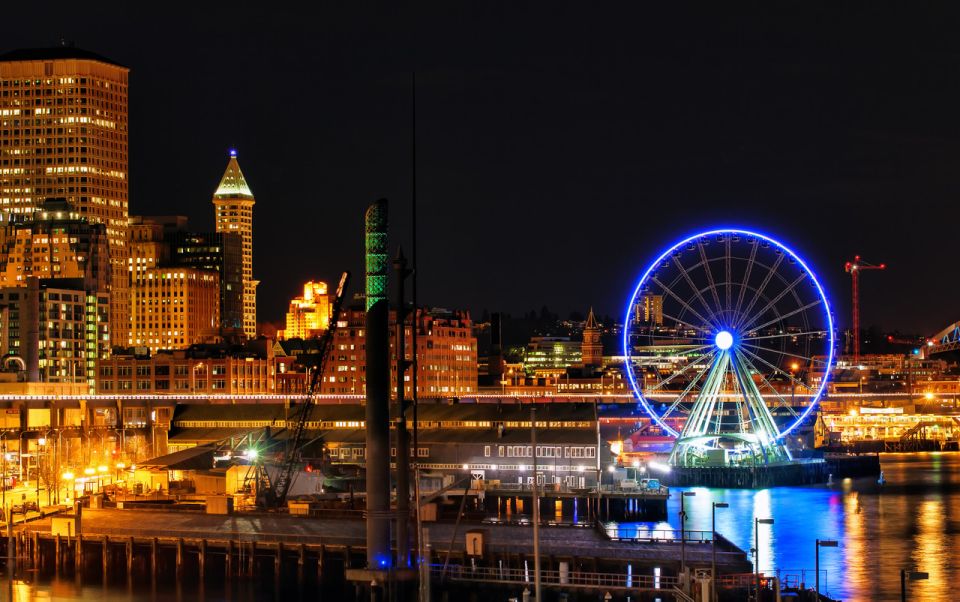 Seattle: Scenic Night Tour with Space Needle & Skywheel - Hitting the Best Seattle Views in One 3.5-Hour Loop