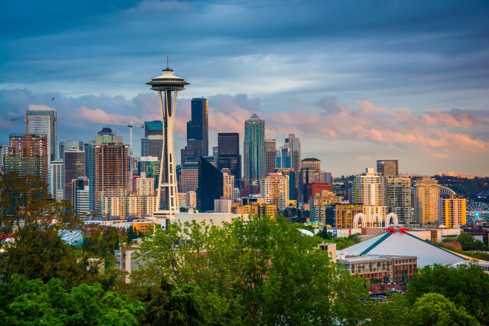 Seattle: Small Group Tour W/Space Needle, Boat & Underground - Space Needle first: the easiest way to get your bearings
