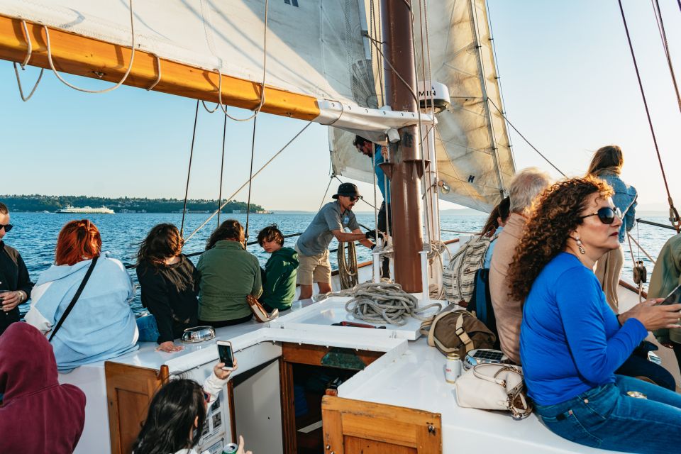 Seattle: Tall Sailboat Sunset Harbor Cruise - Landmarks You Can Watch for During the Cruise