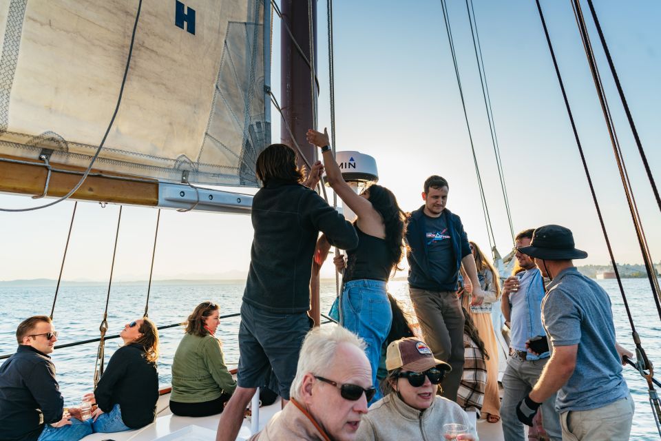 Seattle: Tall Sailboat Sunset Harbor Cruise - Onboard Bar and Snacks: Plan Your Spending