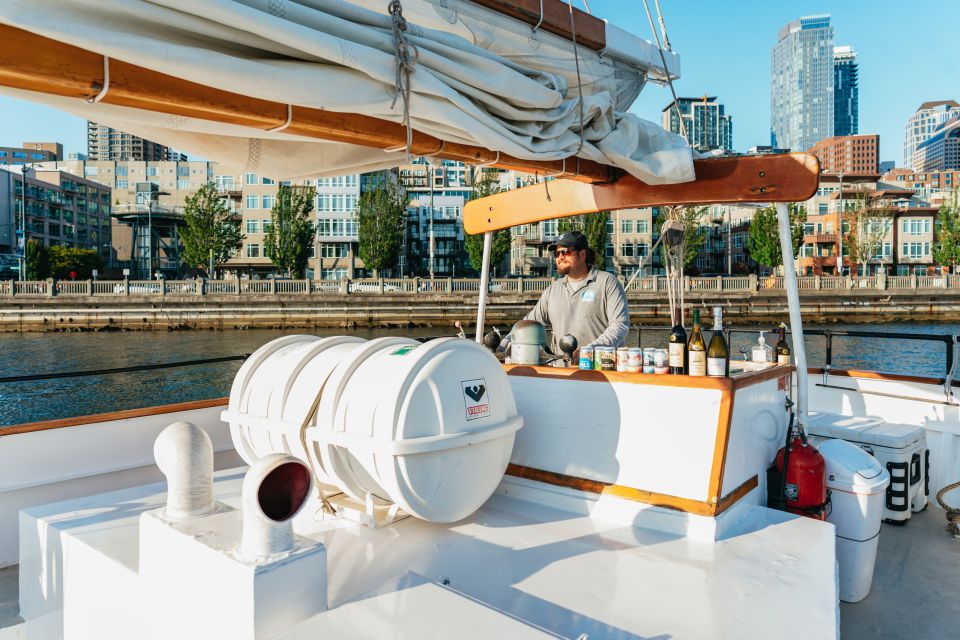 Seattle: Tall Sailboat Sunset Harbor Cruise - Weather Reality: Rain or Shine Means Layers Matter