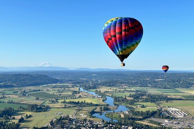 Sky bound Adventures Snohomish Sunrise Hot Air Balloon Ride - Pilot Bob and the fun factor: more than just flying
