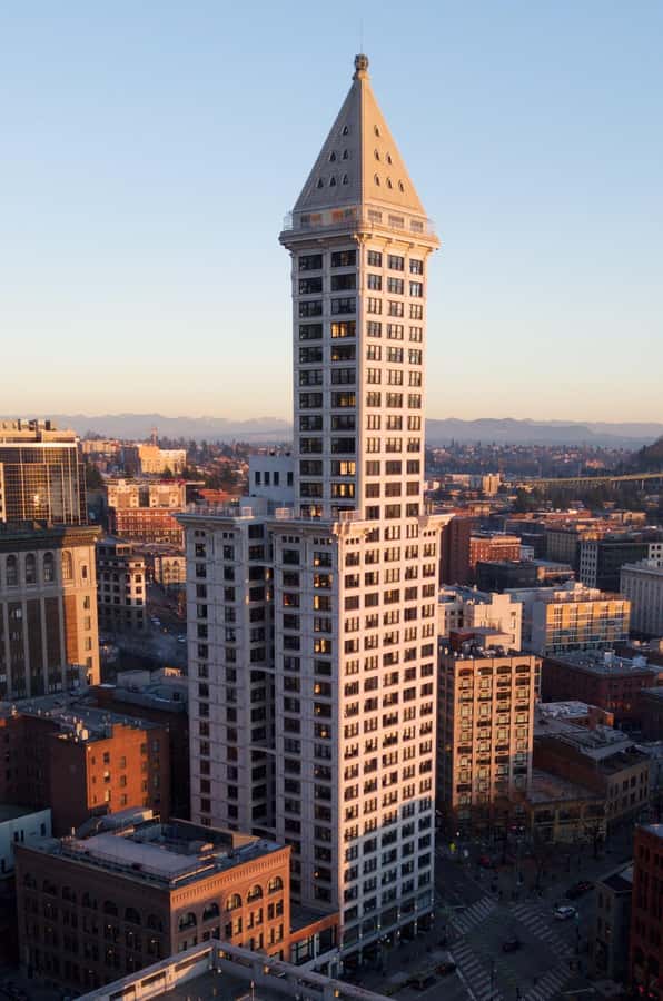 Smith Tower: Observatory Access Ticket - The Historic Brass Elevator Ride: The Moment That Sets the Tone