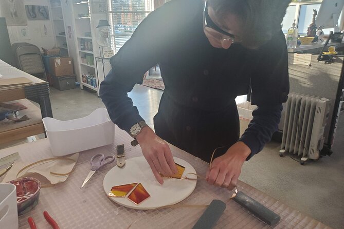Stained Glass Magic Class in Everett - Copper foil, a hanger, and soldering: the core skills you will actually use