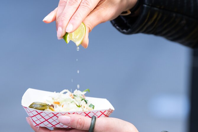 Street Food Tour of South Lake Union- Area of Amazon Spheres - Starting inside Maiz/Molino: heirloom corn tamale magic